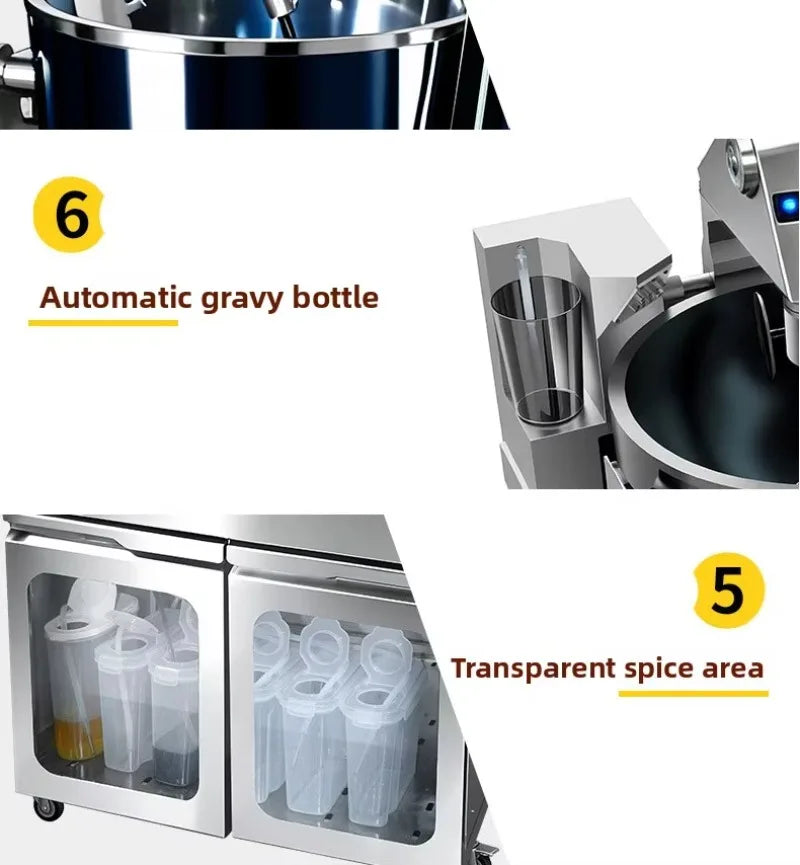 Automatic Cooking Machine Smart Chef Cooker Auto Mixing