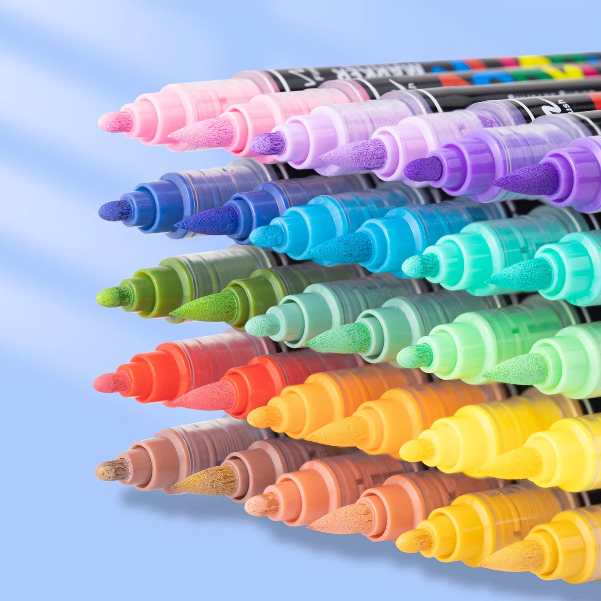 Guangna 36-168 Colors Dual Tip Direct Acrylic Marker