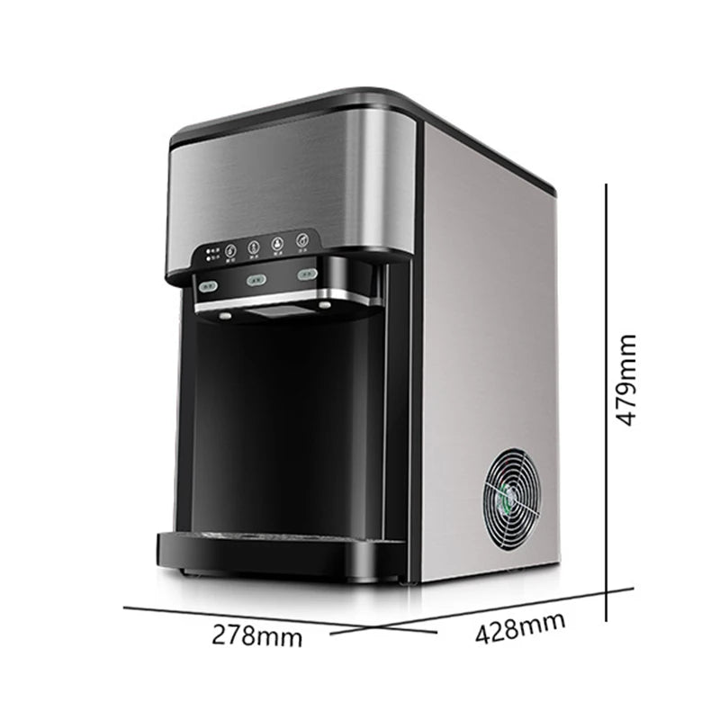 Drinking Water Ice Maker 48lbs Daily Ice Cube