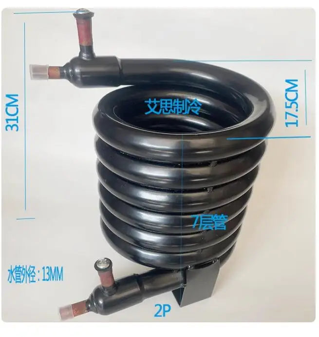 Ice Maker Water Cooled Condenser Air Conditioning Tube