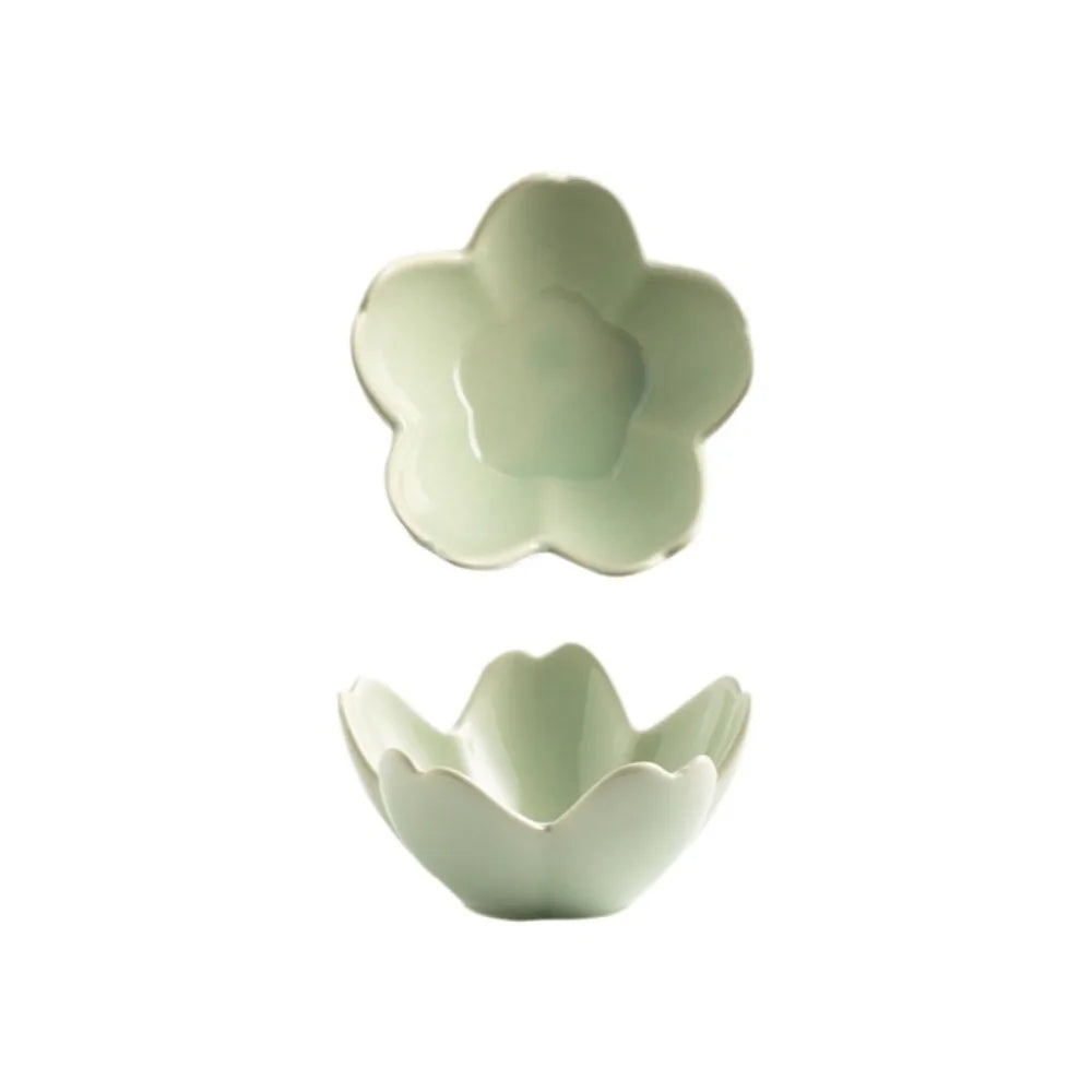 Desktop Organizer Retro Ceramic Dipping Dish Exquisite Cute