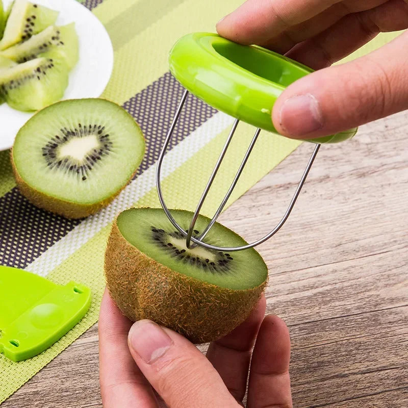 1pc Detachable Kiwi Peeler Fruit Peeler Stainless Steel