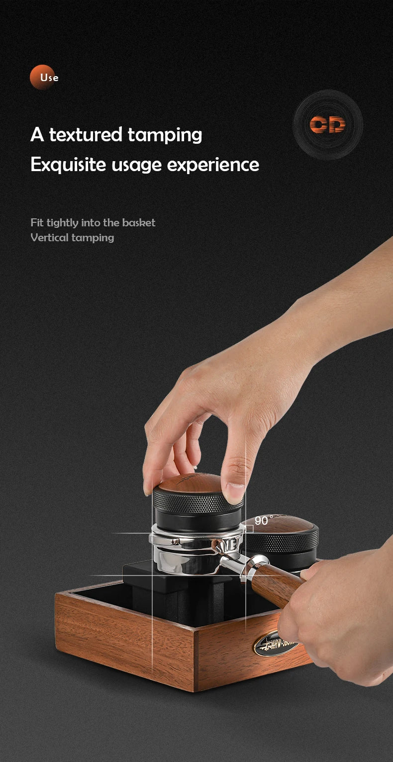 Mhw-3bomber 51/53/58mm Espresso Tamper Coffee Distributor