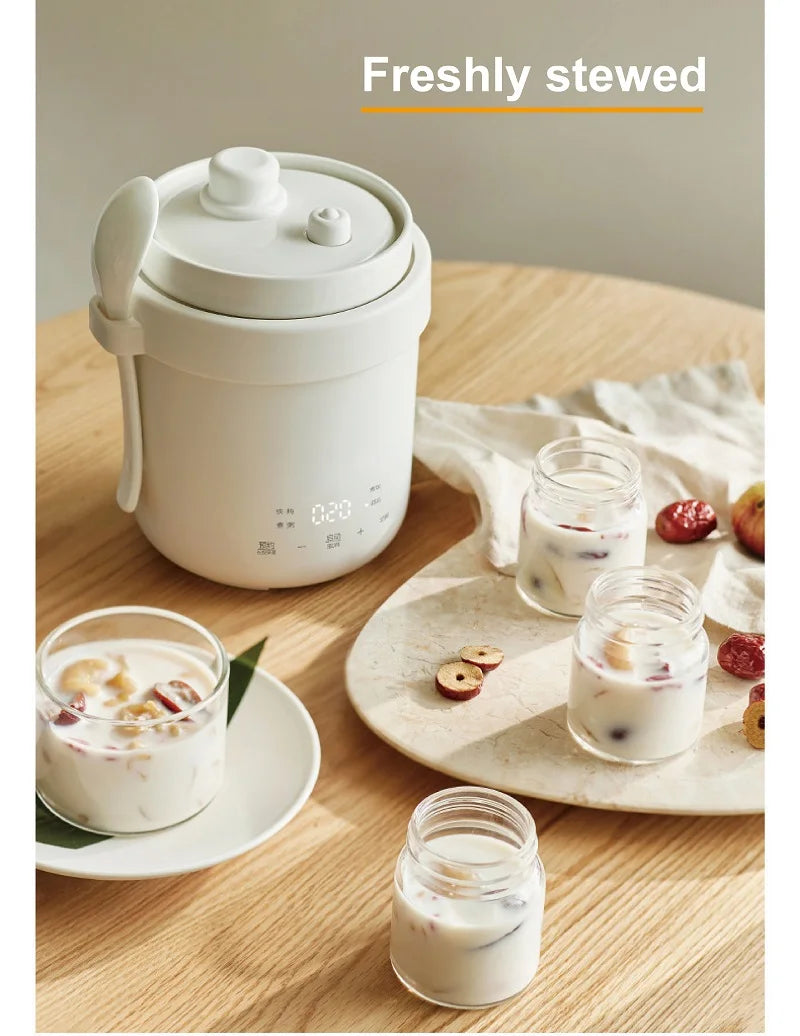 600ml Rice Cooker Multi-Function Ceramic Non-Stick Fast Electric