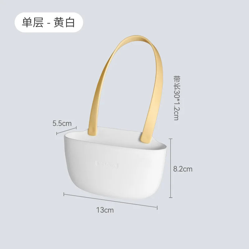 Silicone Sink Holder Sponge Bag Drain Water Basket