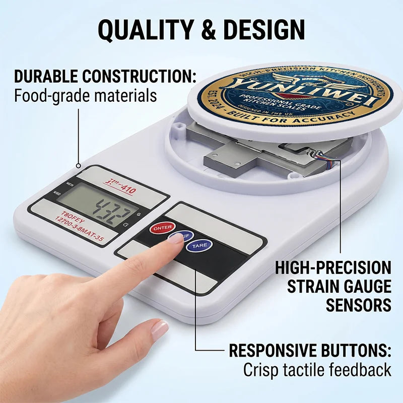10kg/1g Digital Scale Electronic Food Scale High-Precision