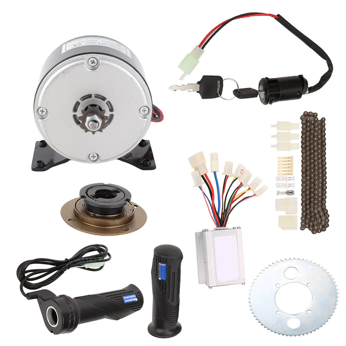 250w 24v Brush Motor Cycling Brush Motor /Set