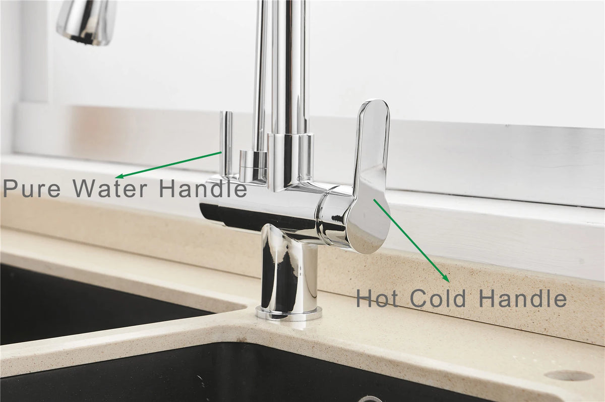 Ways Touch On Filter Faucets Of Pull Down