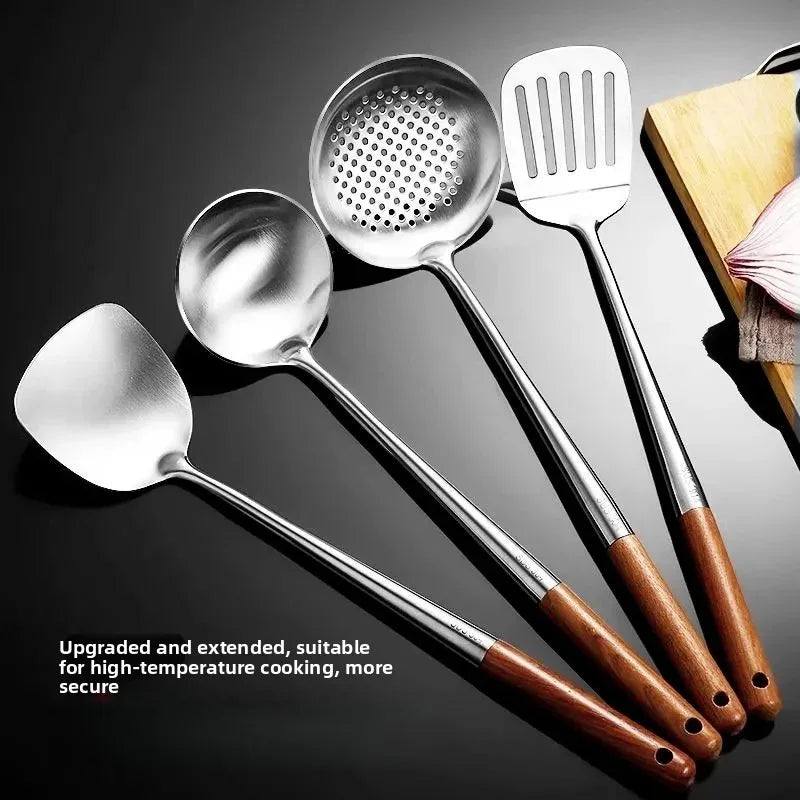 Utensils Wok Spatula Iron Ladle Spatula Stainless Steel