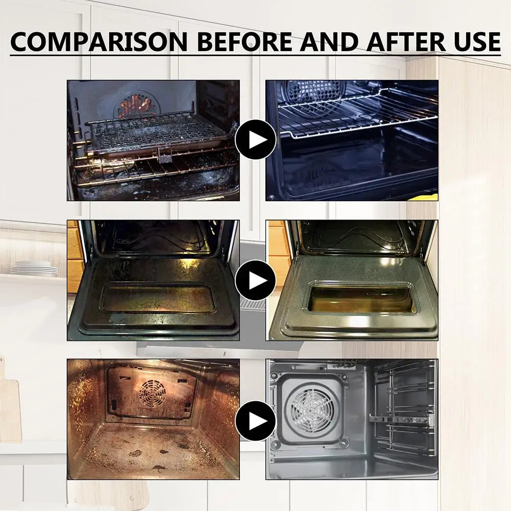 1/2/3 Cleaning Foam Spray Strong Remove Grill Stove