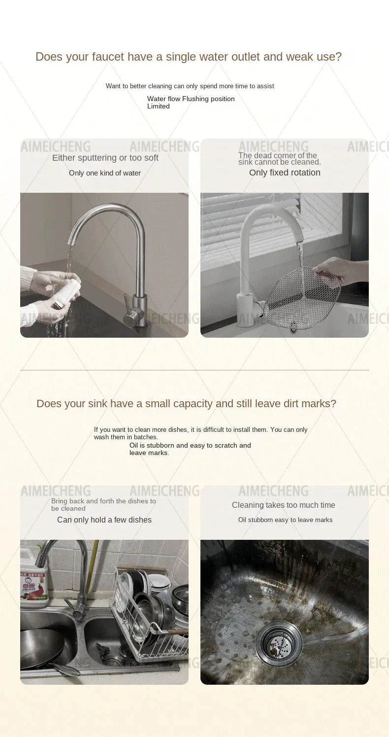 Smart Piano Key Waterfall Large Sink 304 Stainless