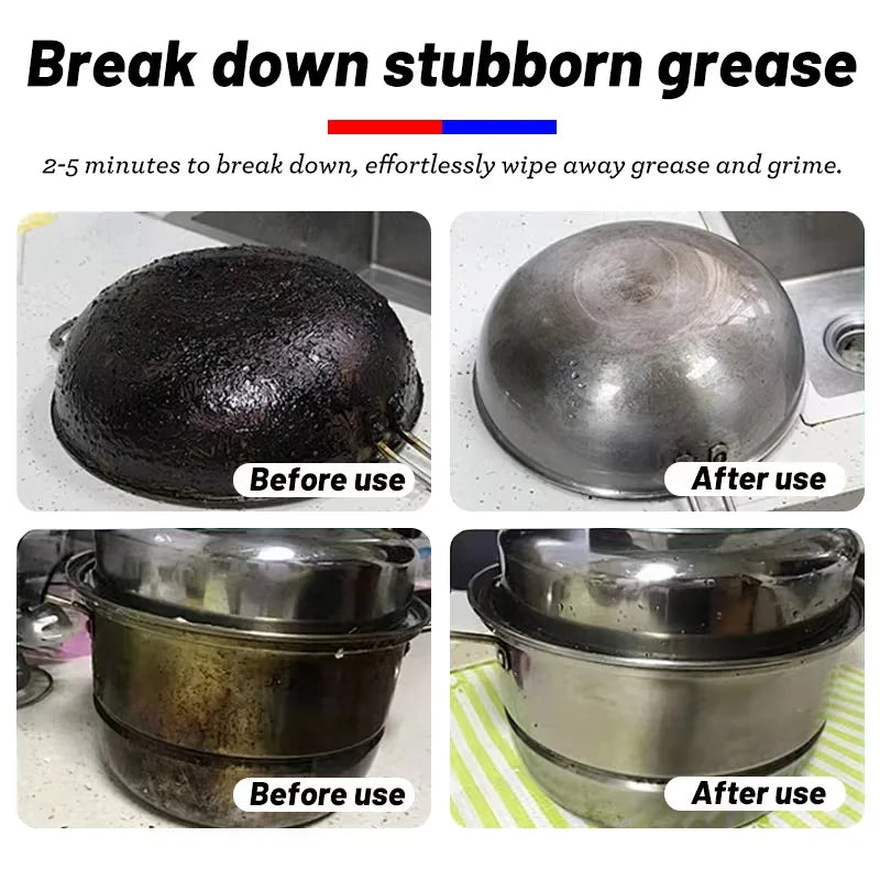 Powerful Degreaser Quickly Break Down Thick Grease Clean