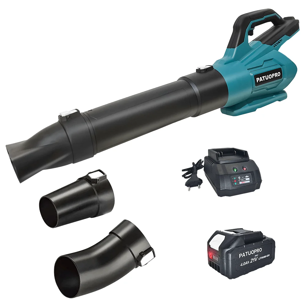 Brushless Cordless Electric Air Blower Handheld Leaf Dust