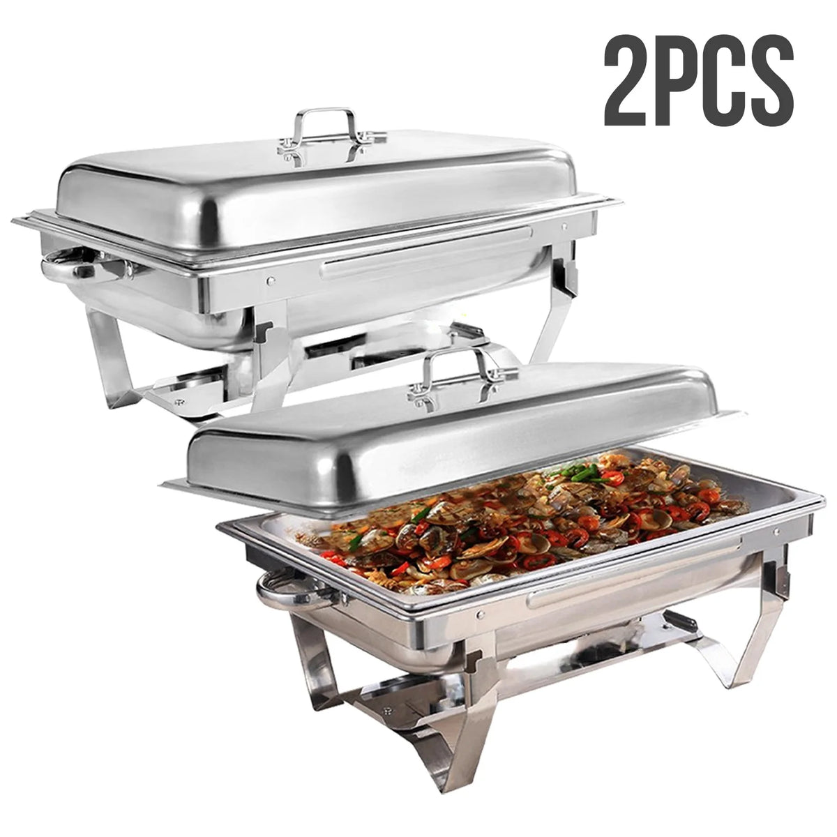 Chafing Dish Buffet Stainless Steel 316 Restaurant Catering