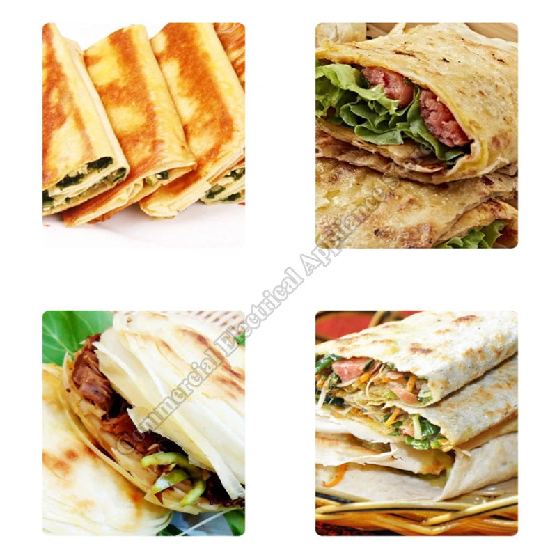 Non-Stick Pancake Machine Crepes Maker Commercial Pan Pake