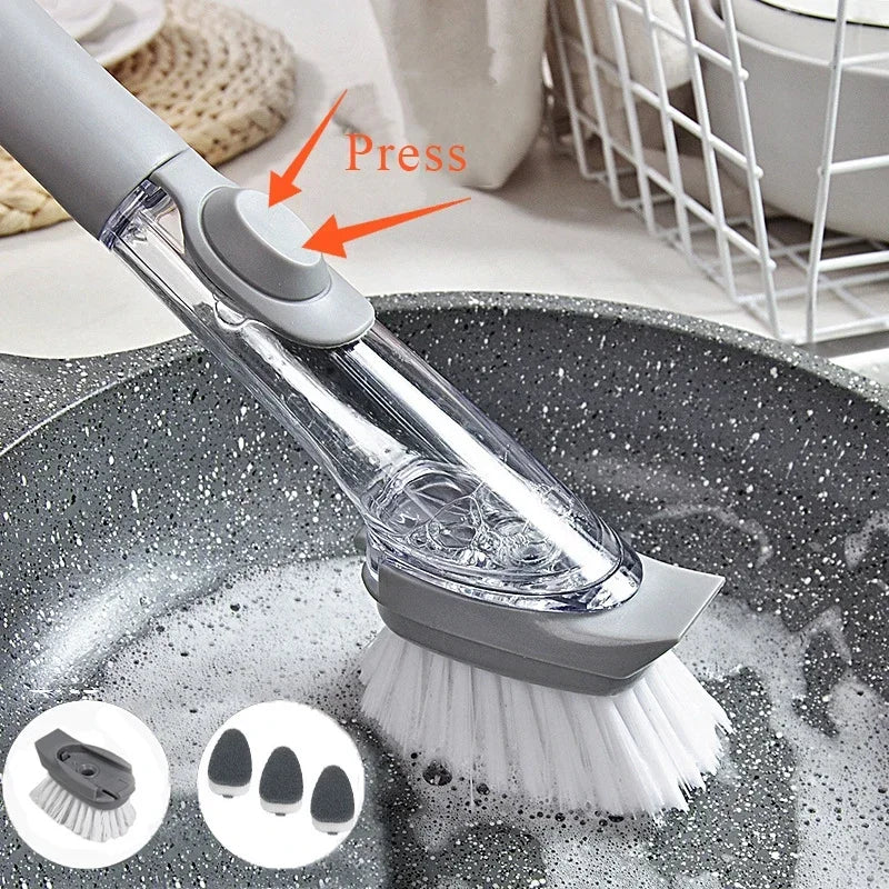 Cleaning Brush In Long Handle Cleaing Brush Removable