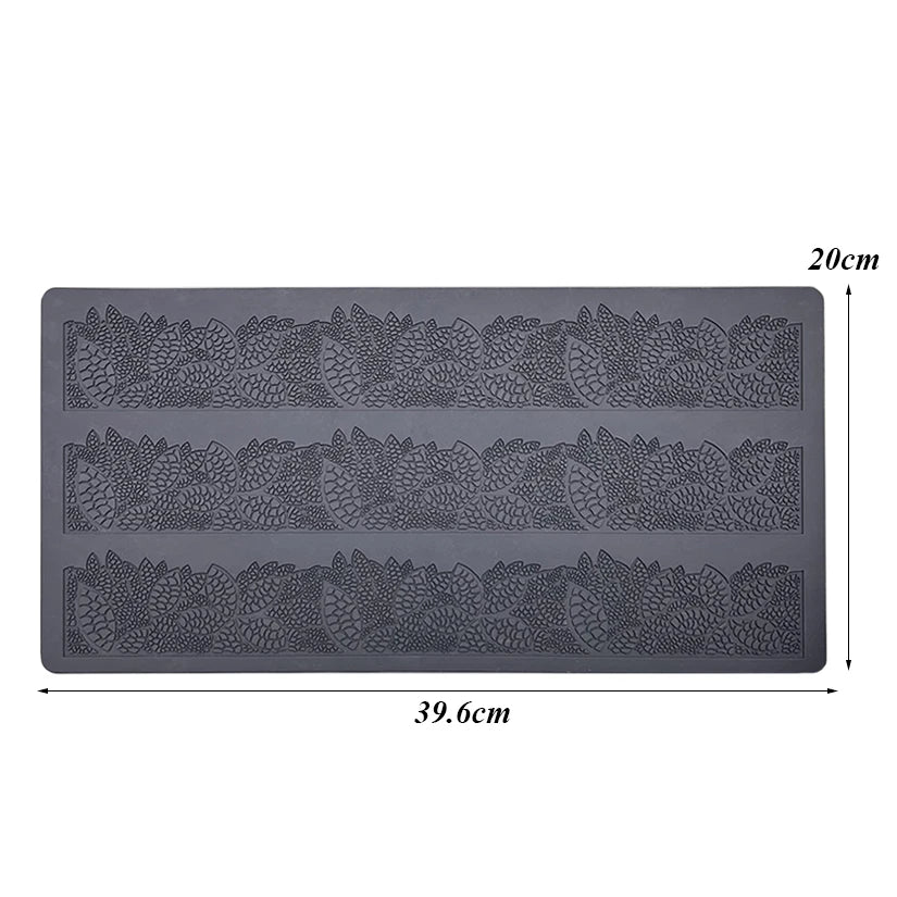 Silicone Mat To Create Sugar Lace Fondant Cake