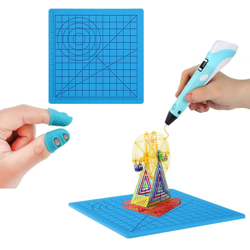 3d Printing Pen Silicone Mat Diy Creative Drawing
