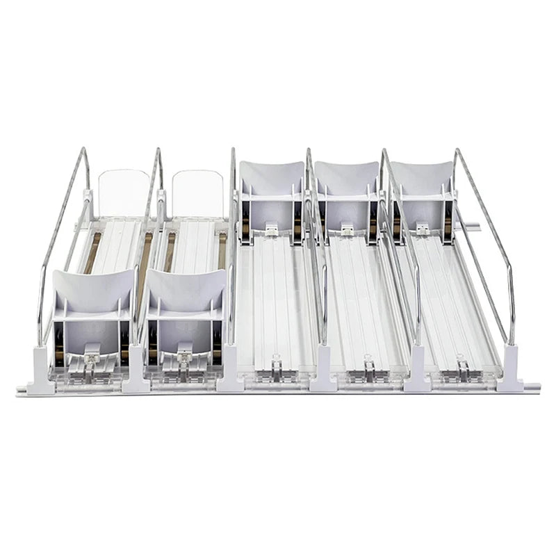 Push Rack Beverage Thruster Dispenser Storage Soda Can