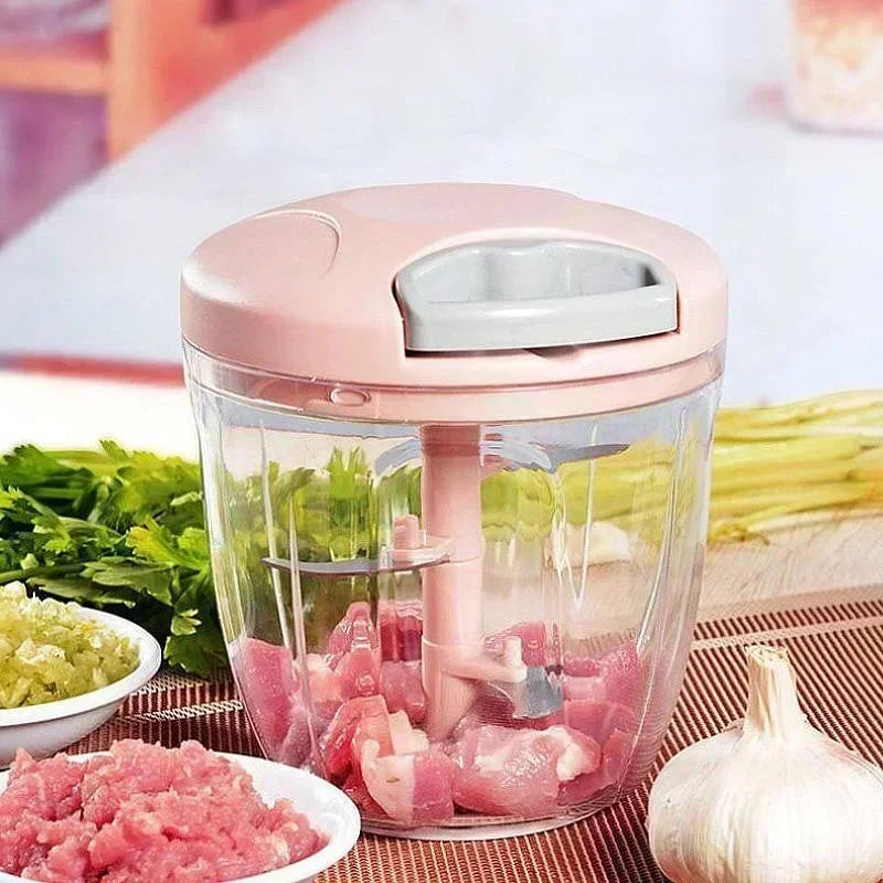 Householde Garlic Press Multi-Function Grinding Chopper Food