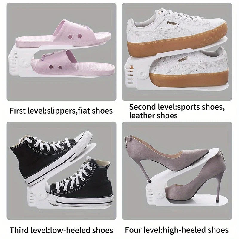 7/100 Modern Shoe Rack Shoe Storage Rack Double-Layer