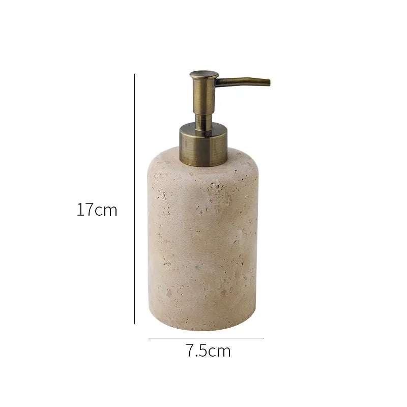 Ahunderjiaz-Wabi Sabi Style Soap Dispensers Bathroom Wash