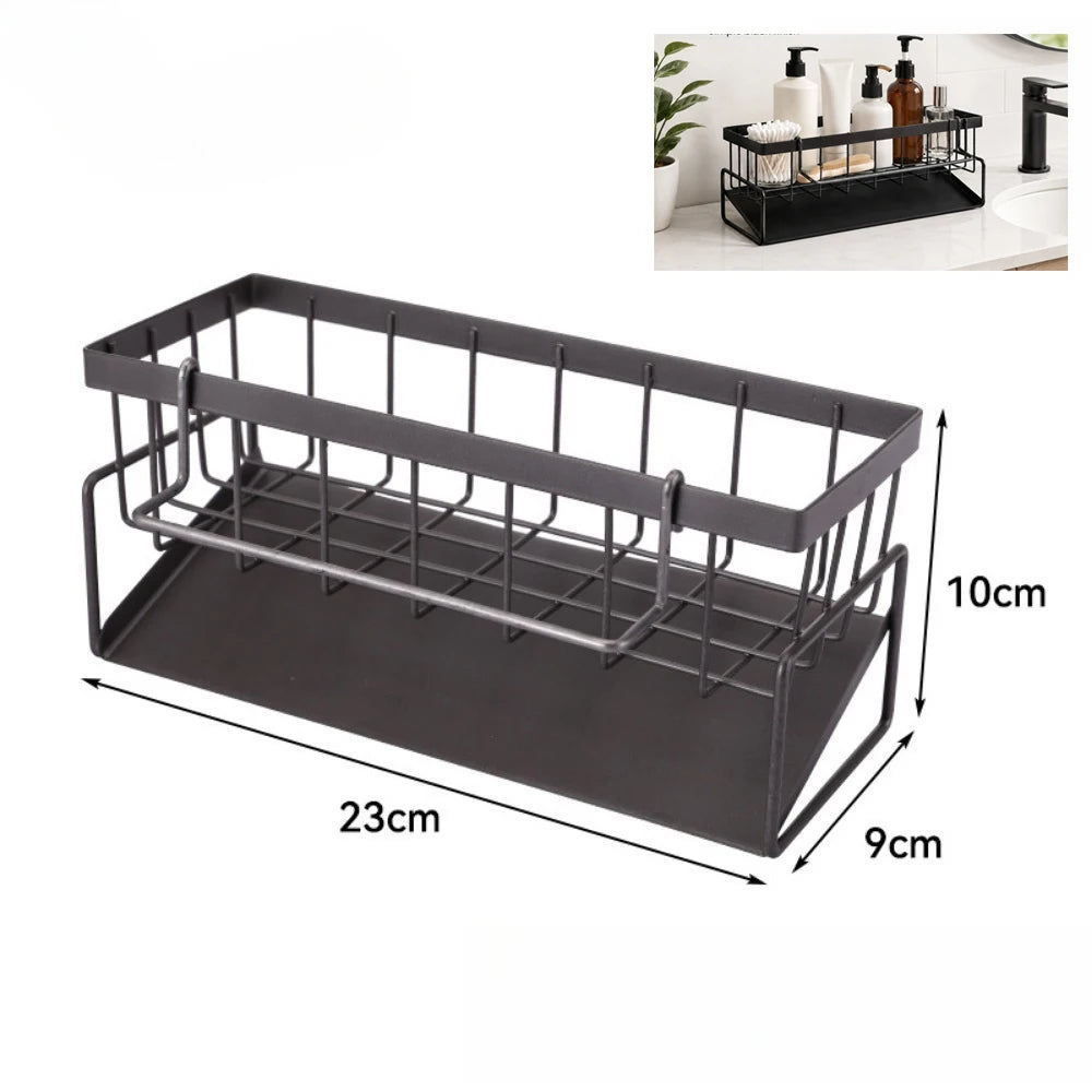 Sink Drain Rack Sponge Storage Flexible Faucet Holder