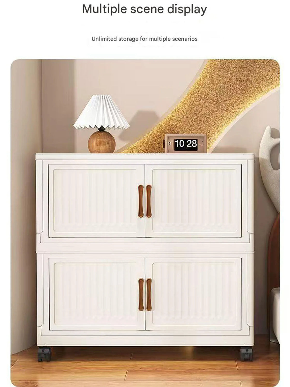 Storage Box Foldableing Cabinet Storage Cabinet Clothes Toys