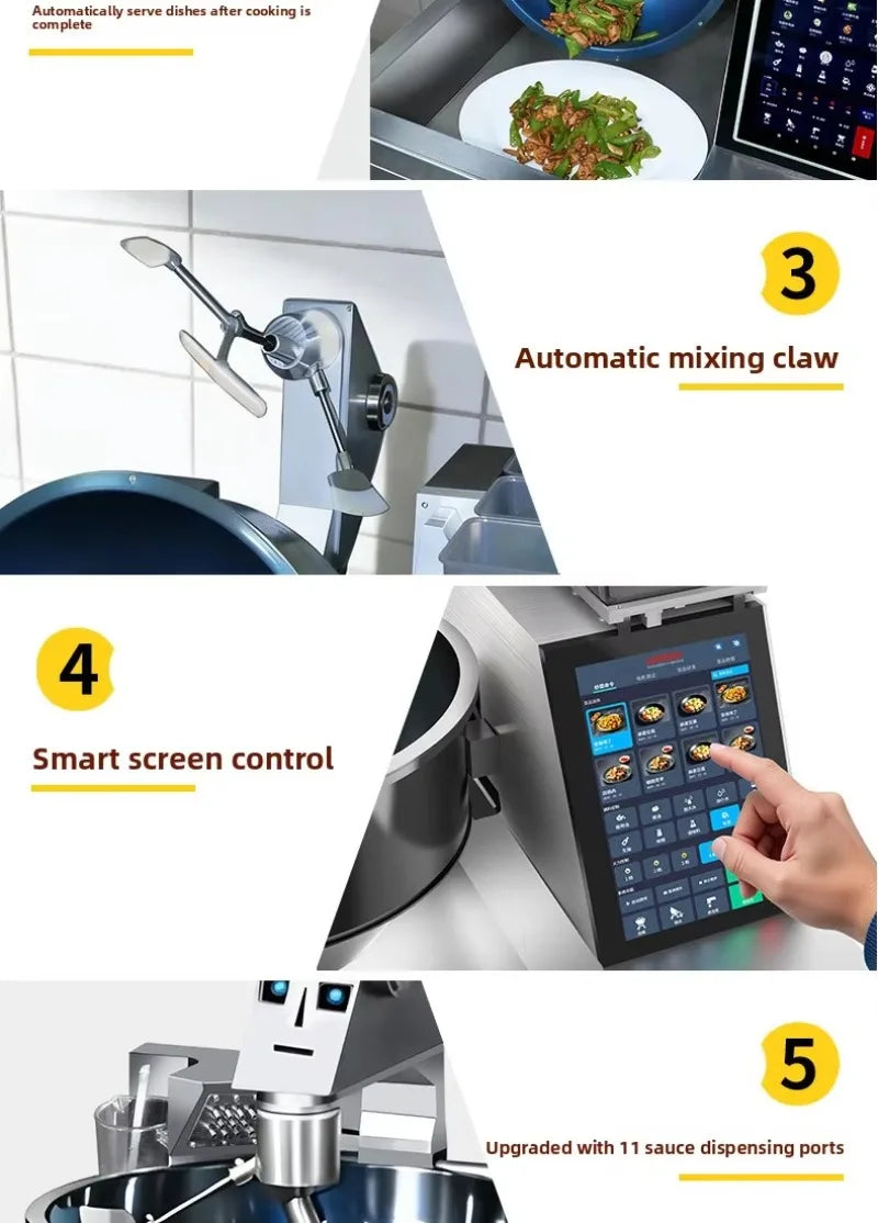 Automatic Cooking Machine Smart Chef Cooker Auto Mixing