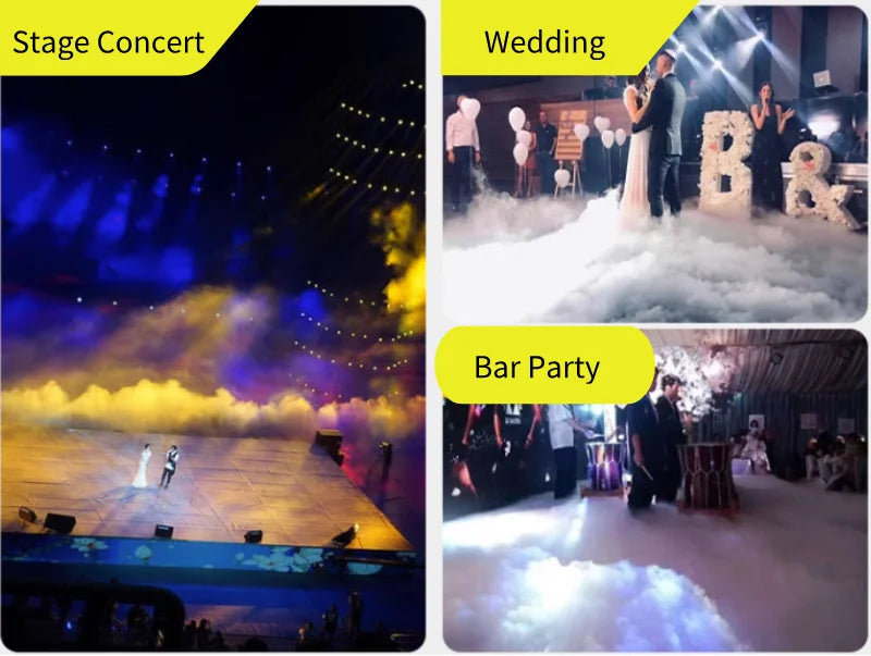 Professional 3500w Dry Ice Maker Stage/Bar 50kg/H High