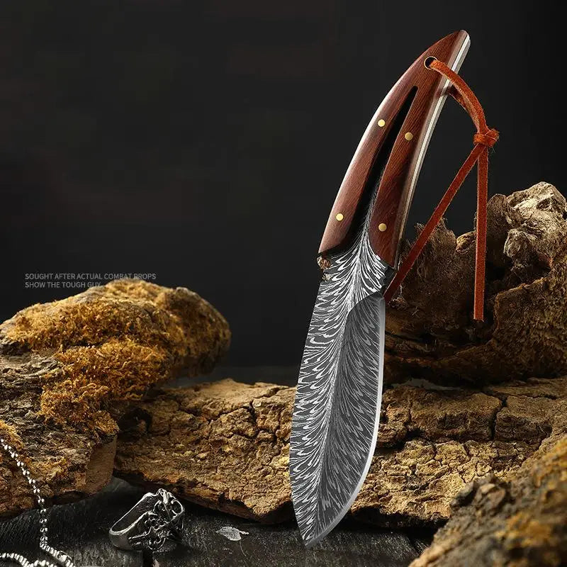 Stainless Steel Utility Knife Boning Knife Sheath Cleaver