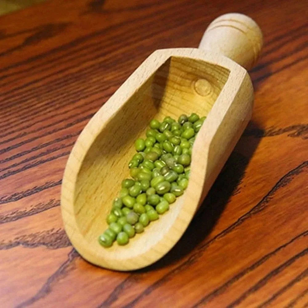Mini Wooden Scoops Bath Salt Spoon Candy Flour