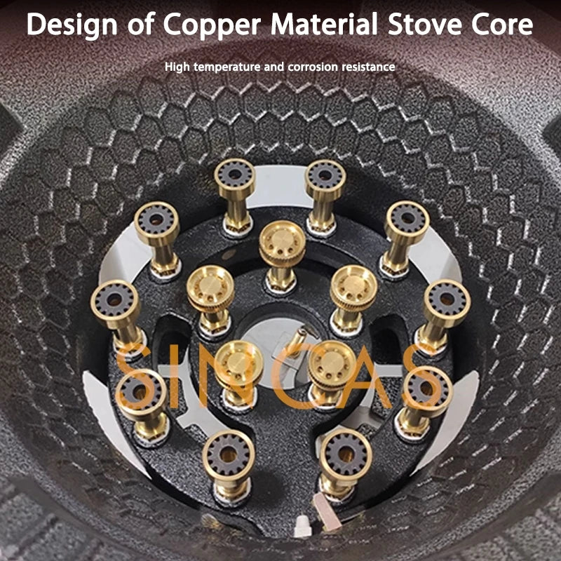 Fierce Fire Stove Commercial Liquefied Gas Stove Single-Burner