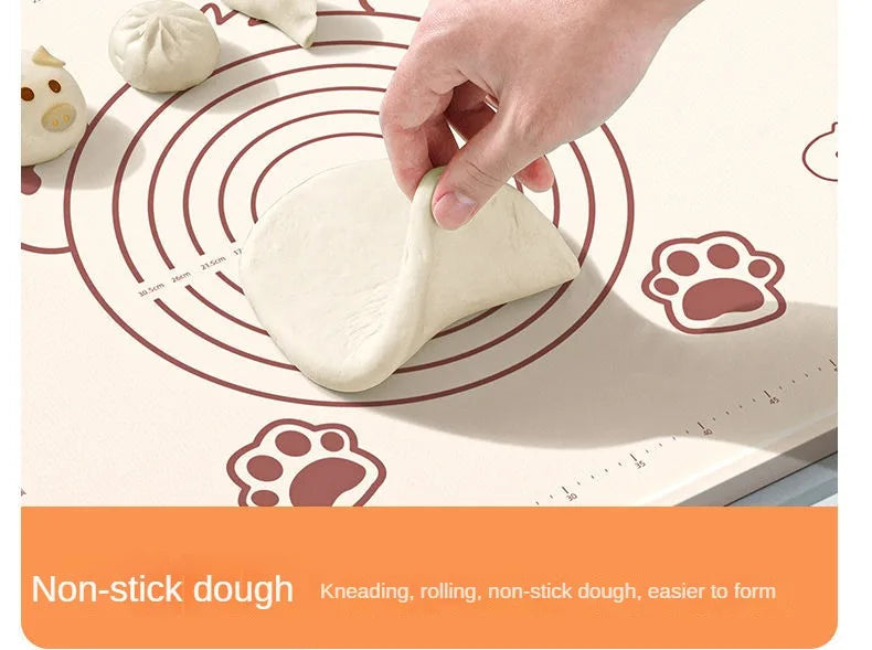 Antibacterial Silicone Mat Thickened Kneading Mat Food Grade