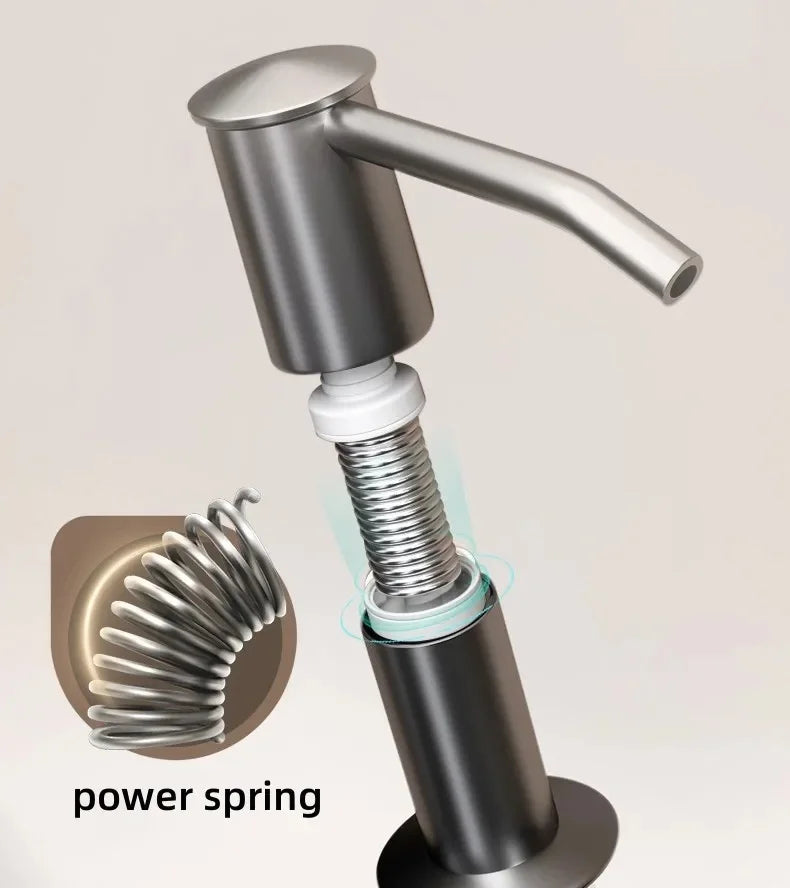 Counrtertop Dishes Soap Dispenser Extention Tube Sets Hand