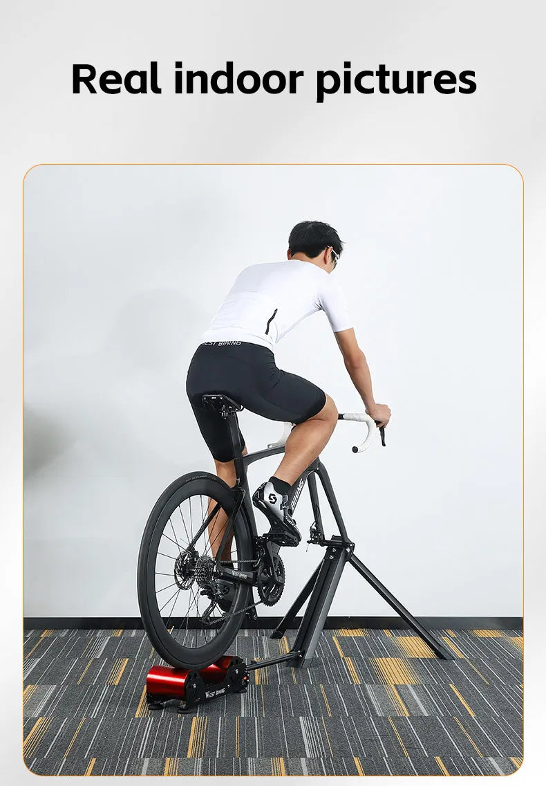 West Biking Bicycle Magnetic Resistance Roller Training Stand