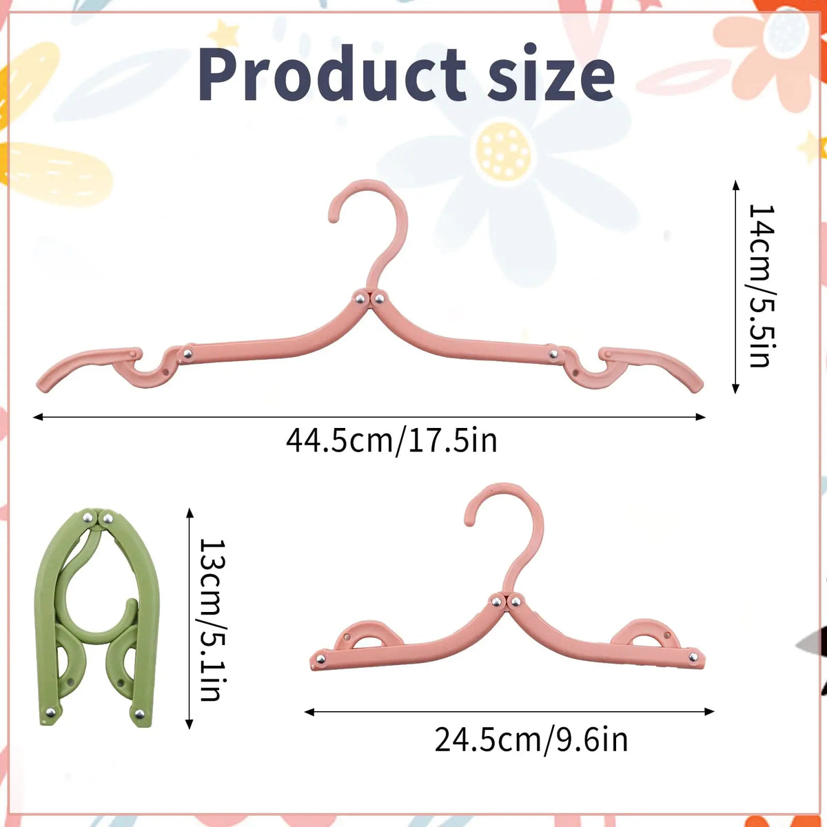 Folding Clothes Hangers Travel Cruise Ship Essentials Drying