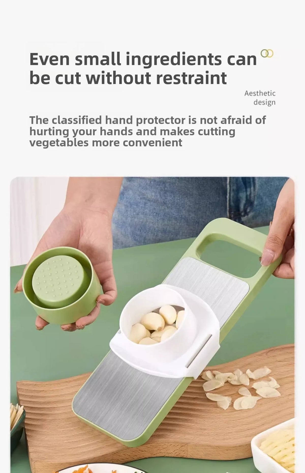 Essentials Multi-Functional Vegetable Cutter Shredder Stainless
