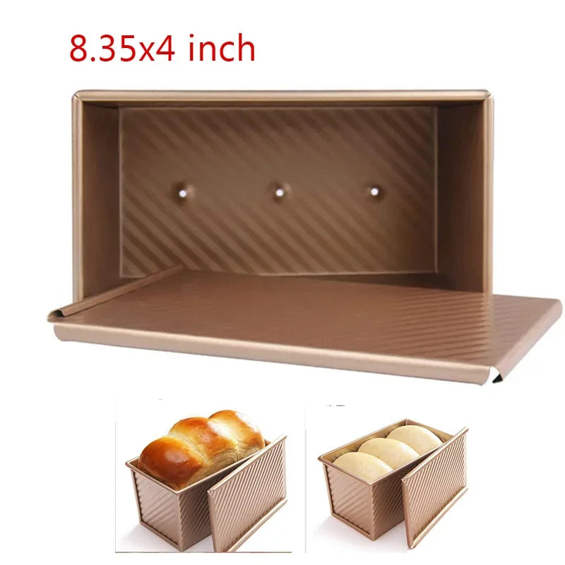 450g Rectangle Loaf Pan Cover Bread Baking Mould