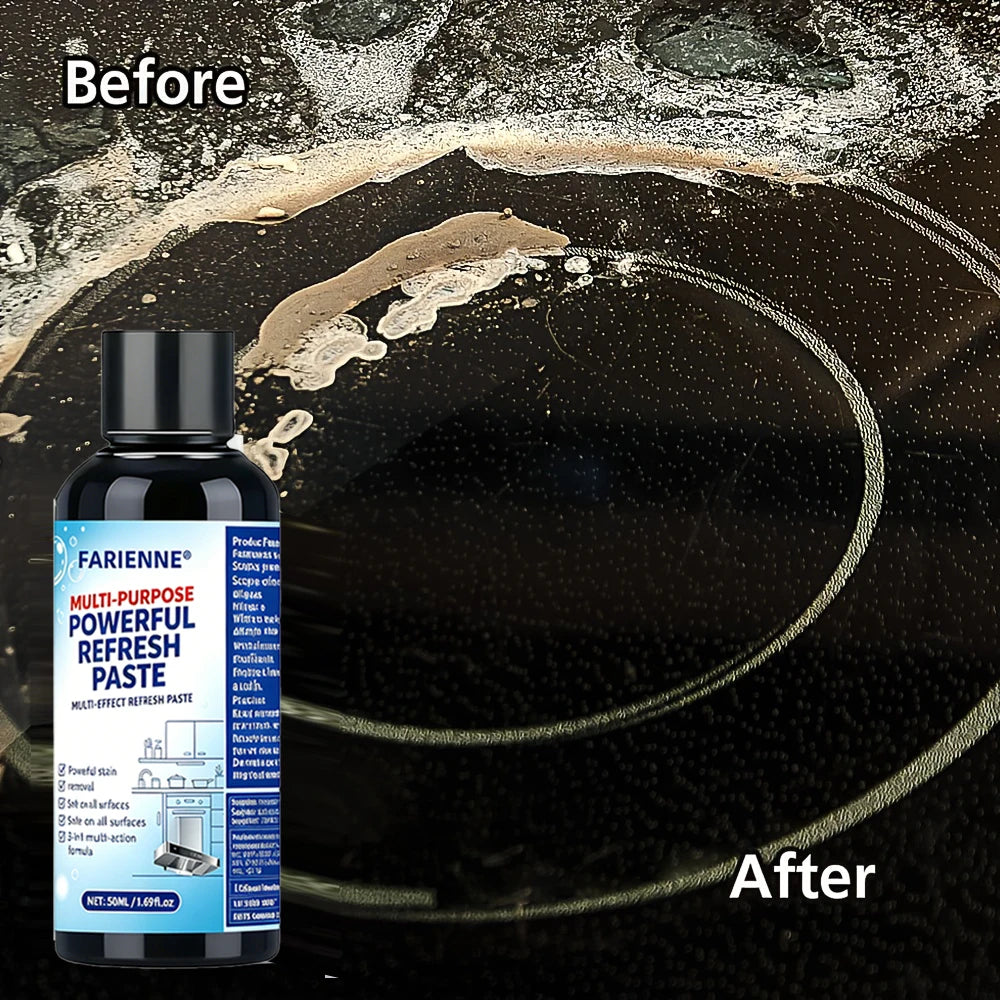 Farienne Multi-Purpose Stovetop Cleaning Paste Removes Burnt