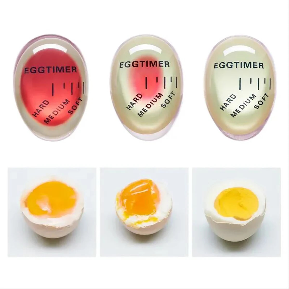 1pcs Egg Timer Boiled Egg Ripening Observer Yummy