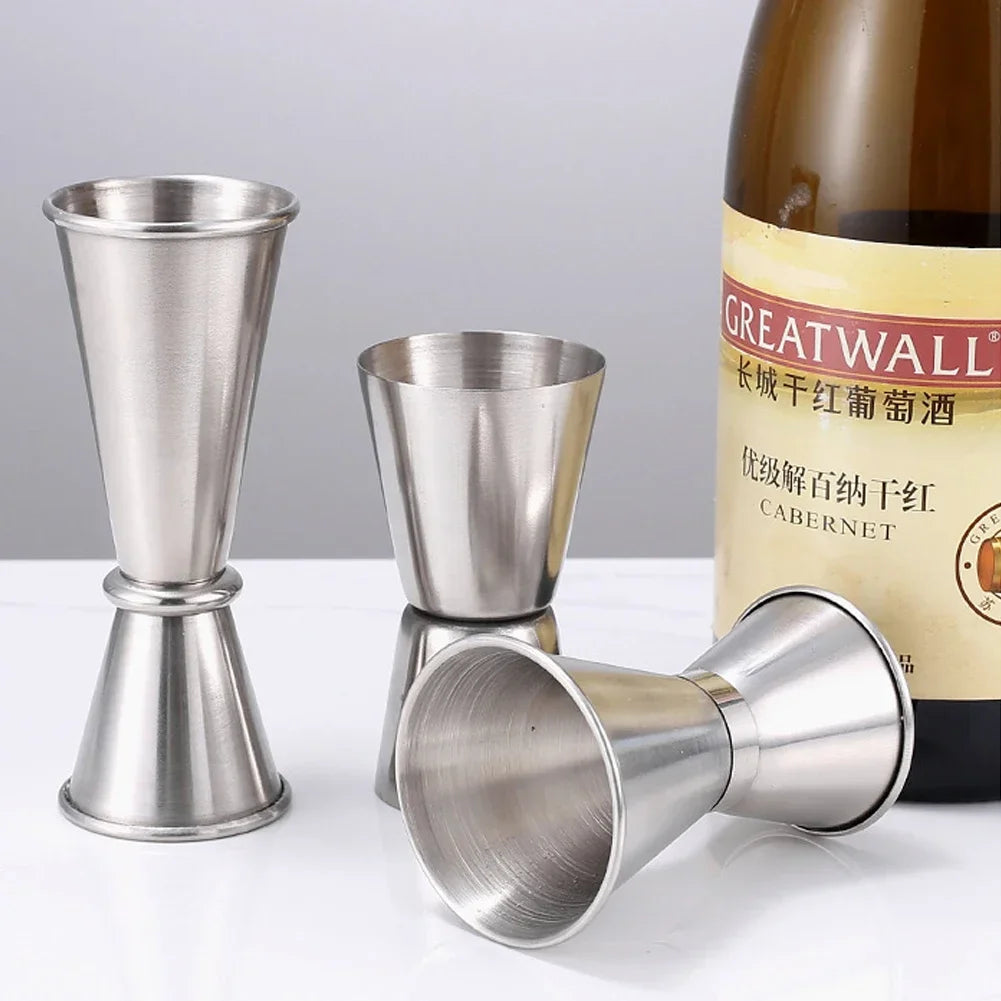 Stainless Steel Measuring Cups 15/30ml 25/50ml 30/60ml Bar