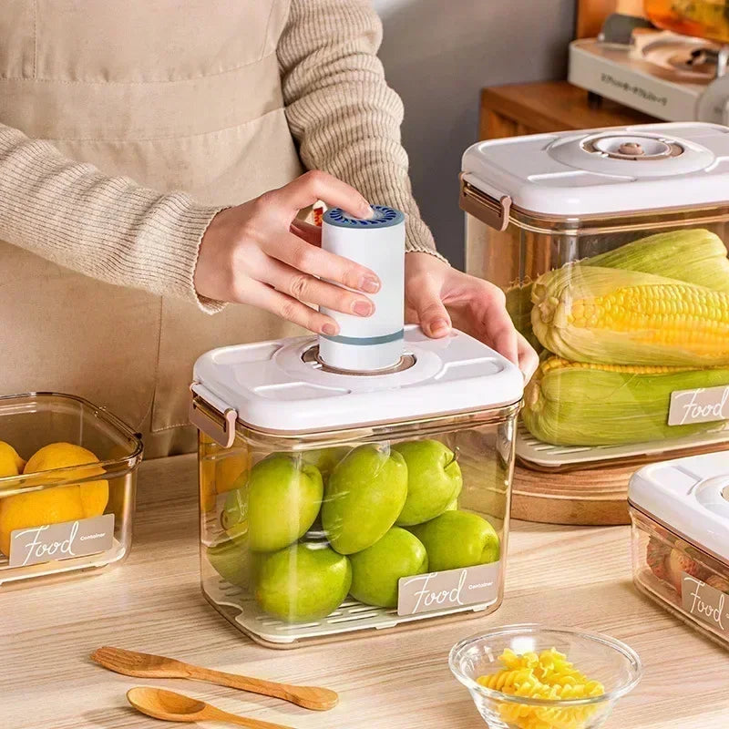 Vacuum Food Storage Box Fresh-Keeping Canister Sealed Storage