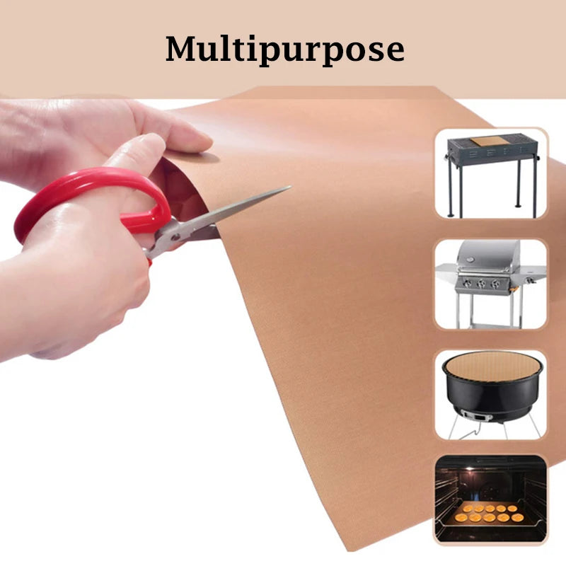 6/7/8/9/10/50pcs Kithchen Bakeware Oil-Proof Paper Reusable