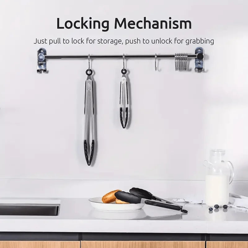 Size Available Heavy Duty Stainless Steel Tongs Silicone