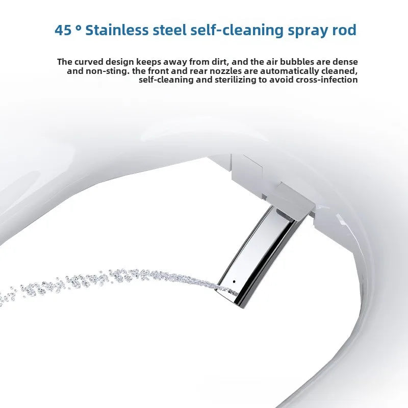 Automatic Intelligent Toilet Seat Cover Cleaning Drying Functions