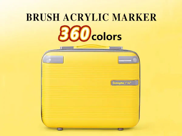 120-360 Colors Acrylic Paint Markers Brush Tip Paint