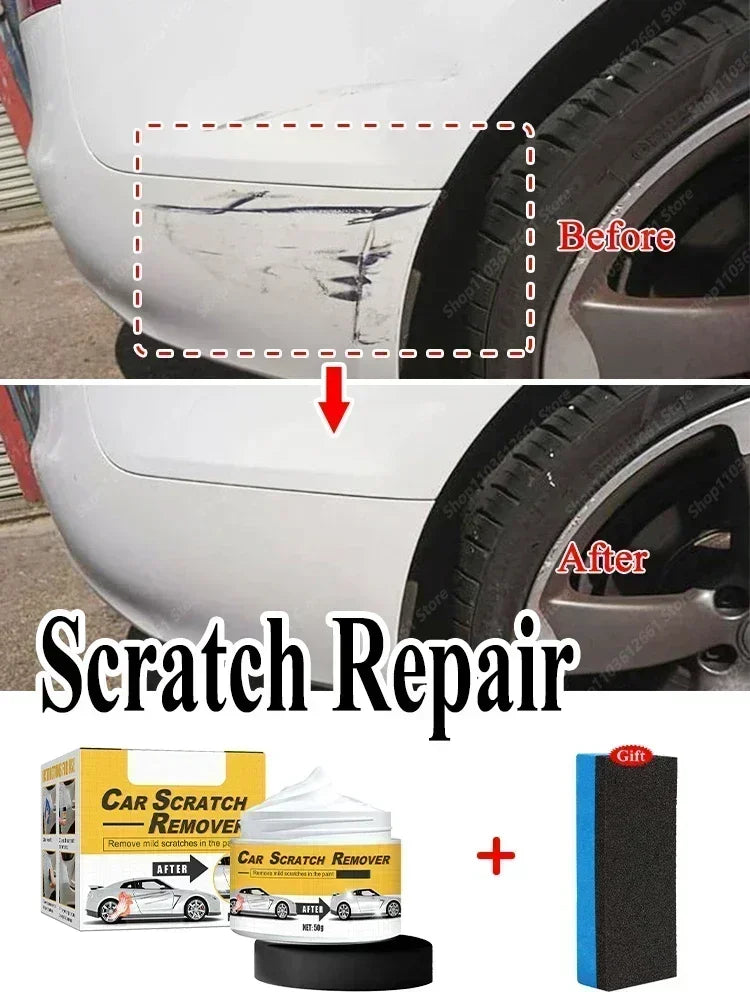 Car Scratch Remover Car Polishing Paste Sponge Car