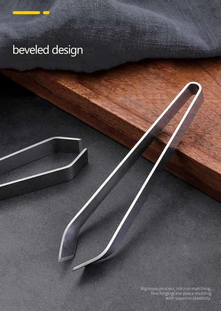 Pc Stainless Steel Fish Bone Tweezers Pincer Clip