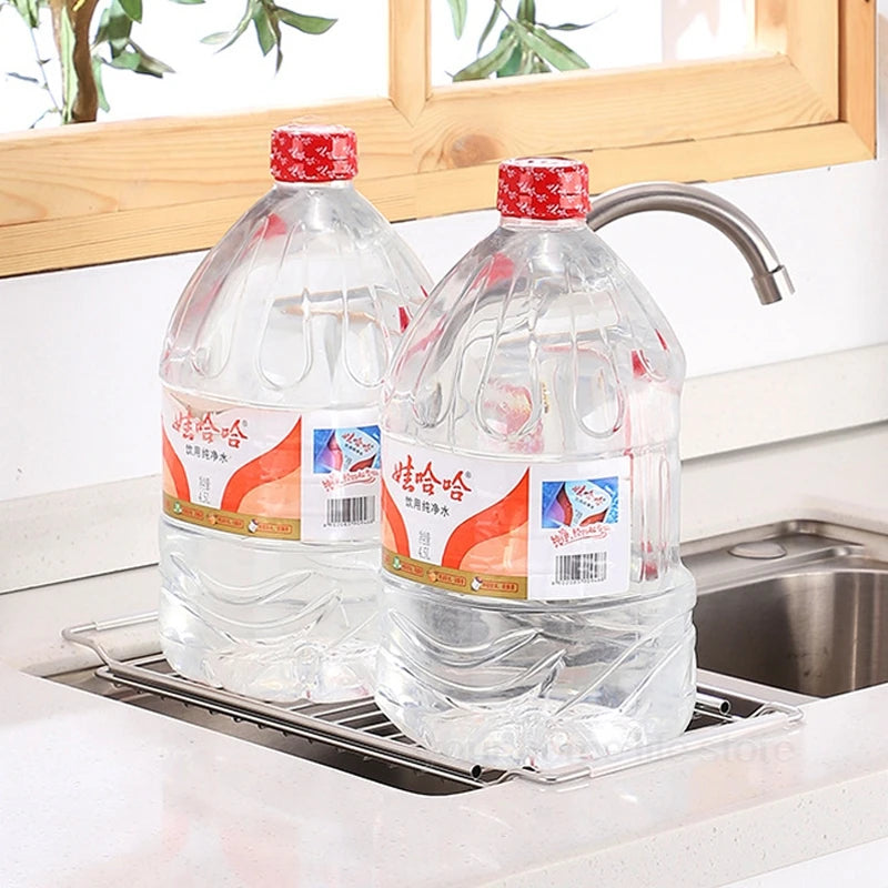Drain Rack Expandable Over Sink 304 Stainless Steel